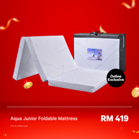Aqua Junior 3" Foldable Mattress